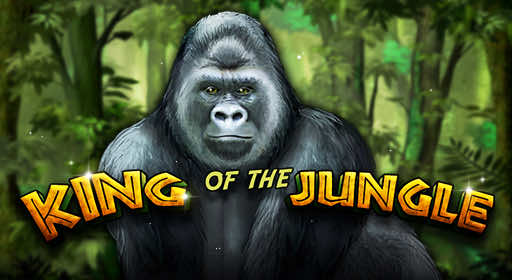 Interface de jeu King of the Jungle dans le compte Myjackpot